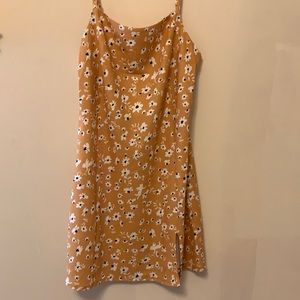 Yellow flower princess polly dress size 4